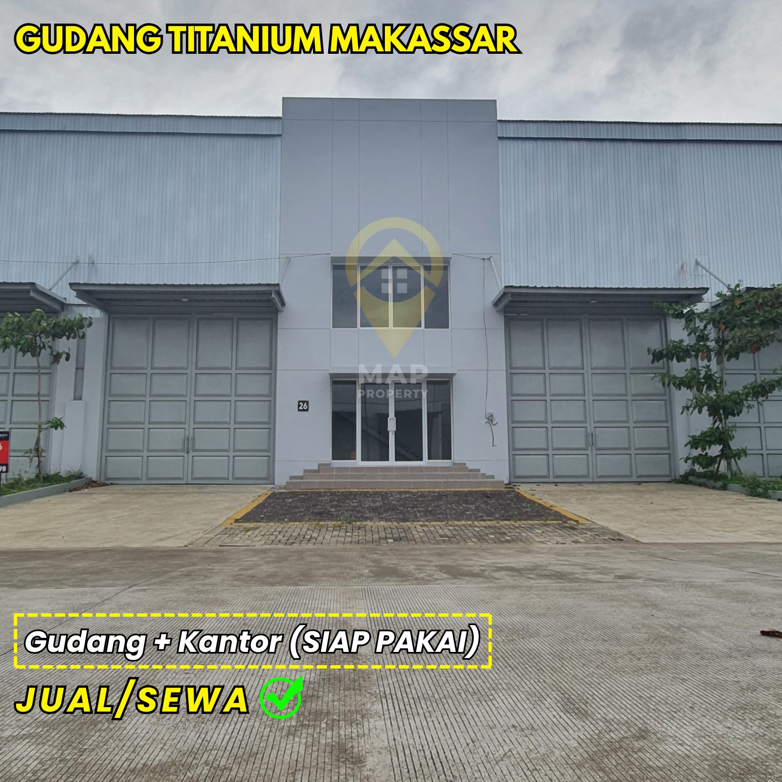 pergudangan makassar jual sewa